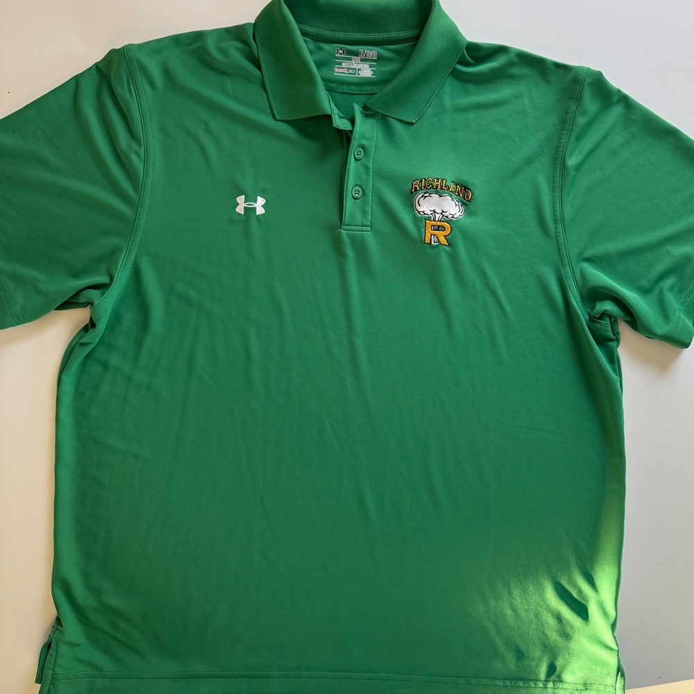 Richland High School Bombers Under Armour Performance Loose Fit Polo - XL
